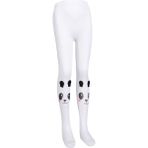 BRZ Collection Panda Desenli Mikro Kız Çocuk Külotlu Çorabı Tekli Paket - 1 - 3 Yaş - Renkli