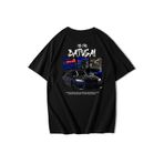 BRZ COLLECTION Unisex Oversize Bmw M5 Siyah T-shirt