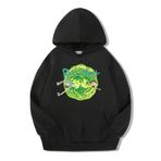 BRZ KIDS Unisex Çocuk Rick and Morty Hoodie