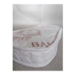 Brzn Yatak Anne Yanı Bambu Oval Beşik Yatagı 50x90x15