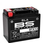 BS Battery BTX12-BS 12V10AH 2007-2023 Kawasaki Kle 650 Versys Akü
