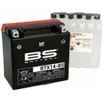 BS Battery BTX14- 2008-2009 Piaggio X7 250 Uyumlu Akü Sulu Akü