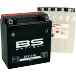 BS Battery BTX16- 12 V 14 Ah Gilera GP 600 Kawasaki VN Classıc 1500 VN Akü