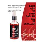 bs bubbles cosmetic Dökülme Karşıtı Serum Saç Sakal Serumu Dökülme Ve Yıpranmaya Karşı 50ml