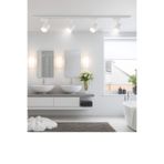 Bs Light 3 Adet 30w Led Beyaz Ray Spot Lamba 1 Metre Raylı Mağaza Ve Vitrin Armatürü Beyaz Kasa Beyaz Işık