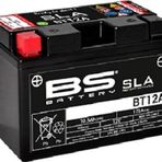 Bs SLA BT12A 12 V 10 Ah 2012-2016 Kawasaki ER-6 F Akü