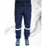 B&S Uniforma Iş Pantolonu 16/12 Gabardin Lacivert - Gri Iş Pantolonu - Hultabs Iş Elbiseleri - 38