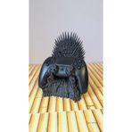 BS3DCRAFTS.CO Game of Thrones Tahtı Tasarım PS5 DualSense Kontrolcü Standı – 3D Özel Üretim Oyun Tutucu