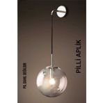 BSA LIGHTING (PİLLİ )SALKIM TEKLİ KROM SARKIT APLİK (TEKLİ SATIŞ)