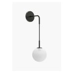 BSA LIGHTING Salkım Tekli Siyah Aplik (BEYAZ CAM)