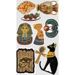 Bsb Antik Mısır Telefon Laptop Notebook Tablet Defter Matara Stiker Etiket ST2158