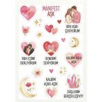 Bsb Aşk Manifest Telefon Laptop Notebook Tablet Defter Matara Stiker Etiket ST2488