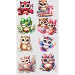 Bsb Baykuş Telefon Laptop Notebook Tablet Defter Matara Stiker Etiket ST2231