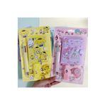 BSB GLOBAL Sanrio Kuromi My Melody Kırtasiye Seti 4 Parça Pom Pom Purin Kırtasiye Seti - Sarı