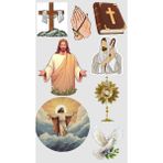 Bsb Hıristiyan Temalı Telefon Laptop Notebook Tablet Defter Matara Stiker Etiket ST2200