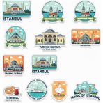 Bsb Istanbul Telefon Laptop Notebook Tablet Defter Matara Stiker Etiket ST2309