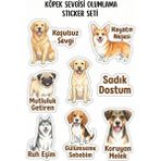 Bsb Köpek Sevgisi Olumlama Telefon Laptop Notebook Tablet Defter Matara Stiker Etiket ST2525
