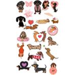 Bsb Köpek Telefon Laptop Notebook Tablet Defter Matara Stiker Etiket ST2041
