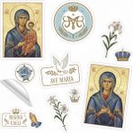 Bsb Meryem Ana Telefon Laptop Notebook Tablet Defter Matara Stiker Etiket ST2354