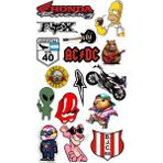 Bsb Motosiklet Telefon Laptop Notebook Tablet Defter Matara Stiker Etiket ST7001