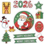 Bsb Noel Yılbaşı Yeni Yıl Telefon Laptop Notebook Tablet Defter Matara Stiker Etiket ST2447