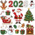 Bsb Noel Yılbaşı Yeni Yıl Telefon Laptop Notebook Tablet Defter Matara Stiker Etiket ST2449