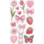 Bsb Popüler Pembe Telefon Laptop Notebook Tablet Defter Matara Stiker Etiket ST2126
