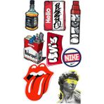 Bsb Popüler Telefon Laptop Notebook Tablet Defter Matara Stiker Etiket ST7027
