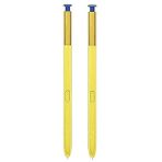 BSDTECH 2 Adet Note 9 S Kalem (Bluetooth'lu) Samsung Galaxy Note 9 N960 için Yedek Tüm Sürümler Stylus Touch S Kalem (Mavi/Sarı)