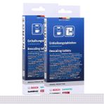 BSH Entkalkungstabletten 3 adet. 2 in 1 Calc + Protect Bosch Siemens Neff Gaggenau (2'li paket)