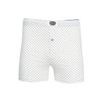 BSM 13704 Yıldız Baskılı Beyaz Erkek Boxer