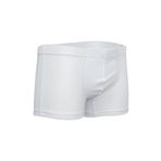BSM 44703 Modal Pamuk Beyaz Kısa Erkek Boxer