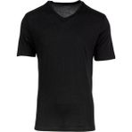 Bsm Erkek Supima Pamuk V Yaka T-Shirt 41853 - 01 Siyah - XL