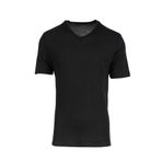 Bsm Erkek Supima Pamuk V Yaka T-Shirt 41853 Lacivert B0121M041853 Siyah M