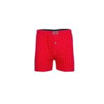 Bsm Erkek Yıldız Baskılı Boxer 13704 - Kırmızı