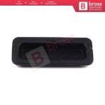 BSR627 BMW E39 E46 için Sunroof Güneşlik Açma Tutamak Elceği Siyah 54137134542