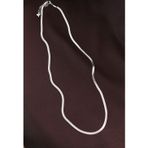 Bsre Gümüş Renk 60 Cm İtalyan Zincir Kolye (316L Çelik)