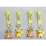 Bsre Pikachu Raichu Silikon Anahtarlık