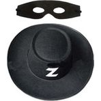Bsre Zorro Şapka Maske Set Yetişkin
