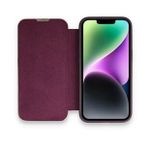 BSSM Dolpin Kapaklı - Derin Mor iPhone 13 Pro Max Kılıf
