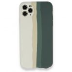 BSSM Ebruli Lansman Silikon - Beyaz Gri iPhone 11 Pro Kılıf
