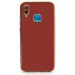 BSSM Huawei P20 Lite Volet Silikon Kırmızı Kılıf