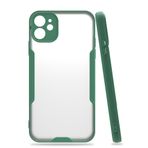 BSSM iPhone 11 Platin Silikon Yeşil Kılıf