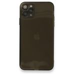 BSSM iPhone 11 Pro Max Fly Lens Silikon Siyah Kılıf