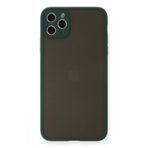 BSSM iPhone 11 Pro Max Montreal Silikon Kapak Yeşil Kılıf