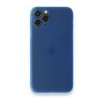 BSSM iPhone 11 Pro Max PP Ultra İnce Kapak Mavi Kılıf