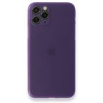 BSSM iPhone 11 Pro Max PP Ultra İnce Kapak Mor Kılıf