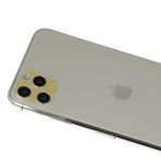 BSSM iPhone 11 Pro Max Rainbow Gold Kamera Lens Koruma Camı