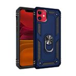 BSSM iPhone 11 Sofya Yüzüklü Silikon Kapak Lacivert Kılıf