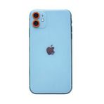 BSSM iPhone 11 Turuncu Neon Fosforlu Kamera Lens